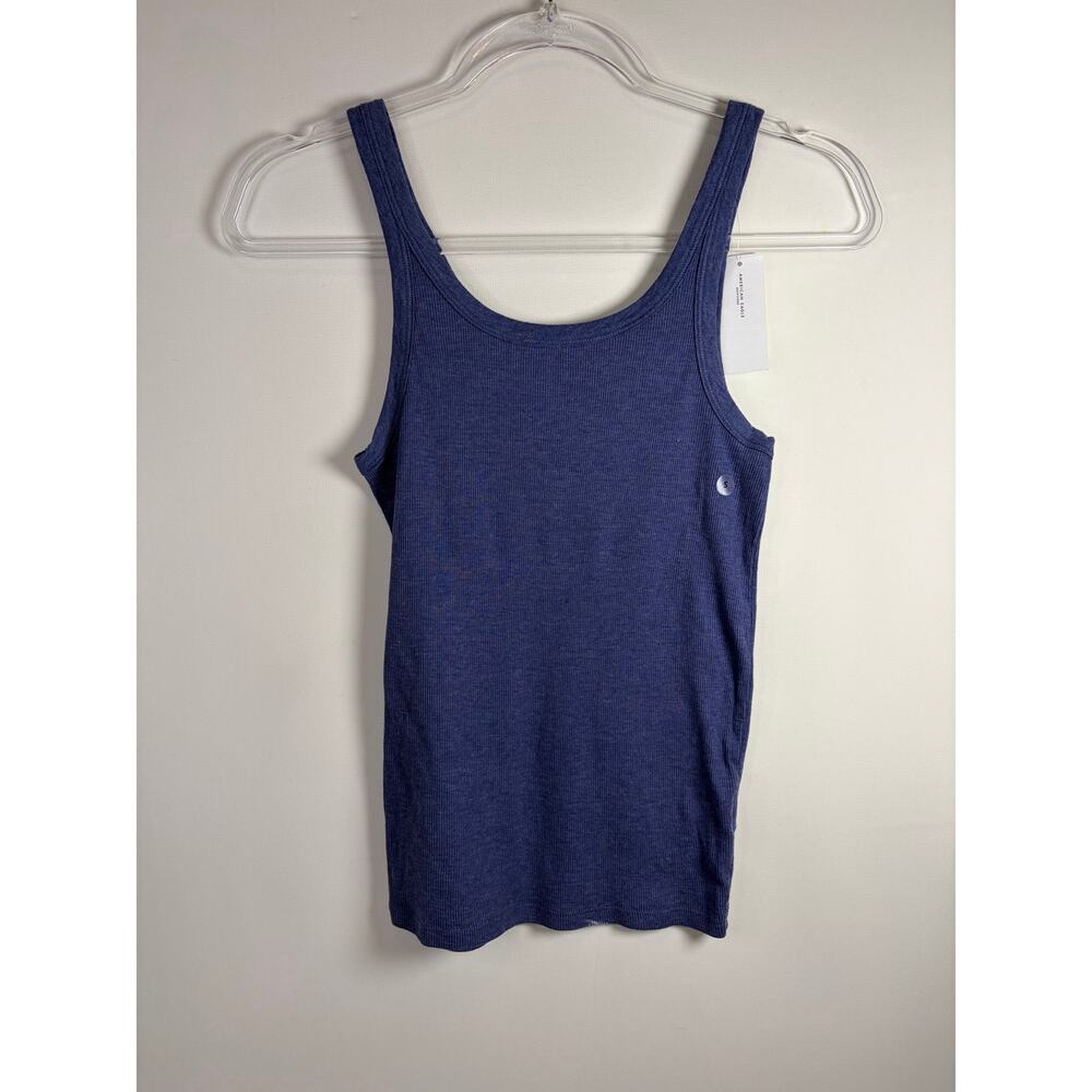 American Eagle Aerie Lot of 2 Tank Tops Ribbed Scoop Neck Size Small NEW - Picture 5 of 8